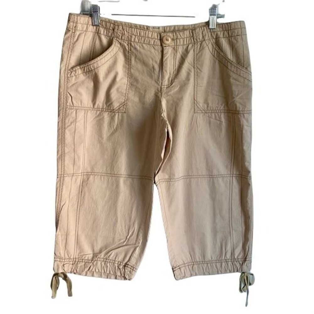 SO Capris Pants with Pockets and Ties Junior Size 13